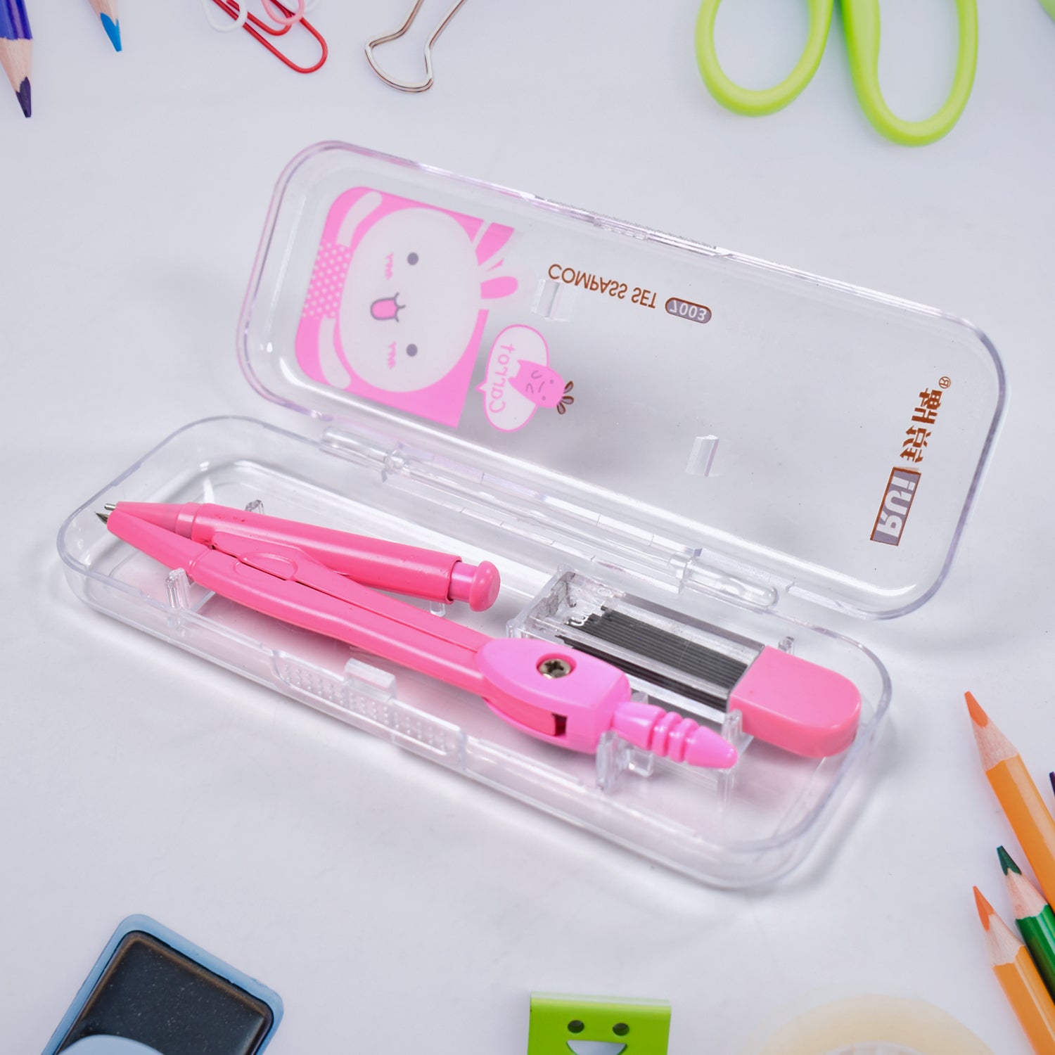 7909 Multifunctional compass Box for Boys & Girls for School, Small Size Cartoon Printed Pencil Case for Kids Birthday Gift. 7909 Multifunctional compass Box for Boys & Girls for School, Small Size Cartoon Printed Pencil Case for Kids Birthday Gift.